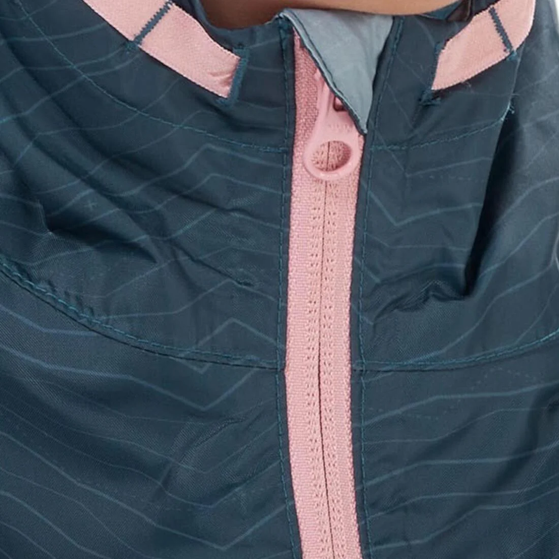 Chamarra impermeable de senderismo con cierre para niños de 7-15 años MH100 - Image 8