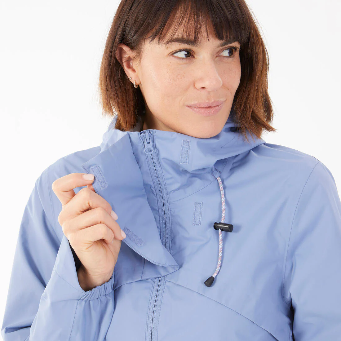 Chamarra impermeable de senderismo para mujer NH500 - Image 5