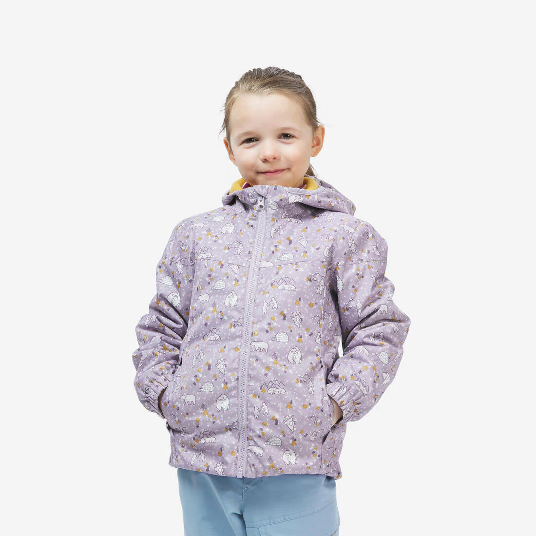 Chamarra impermeable de senderismo para niños 2-6 años SH100
