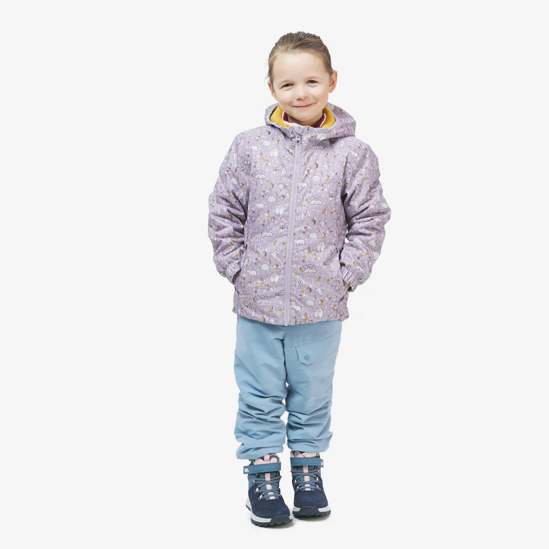 Chamarra impermeable de senderismo para niños 2-6 años SH100 - Image 2