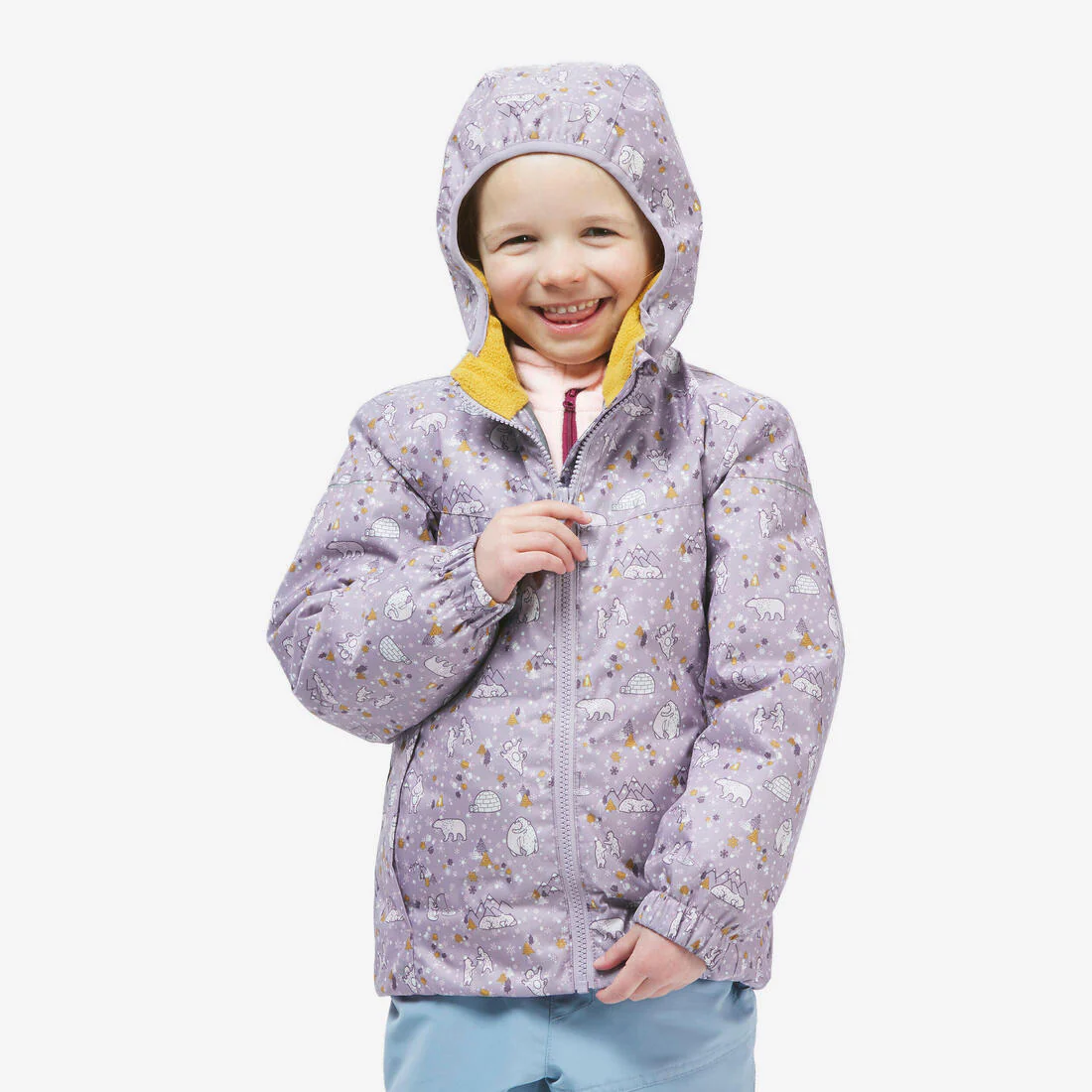 Chamarra impermeable de senderismo para niños 2-6 años SH100 - Image 3