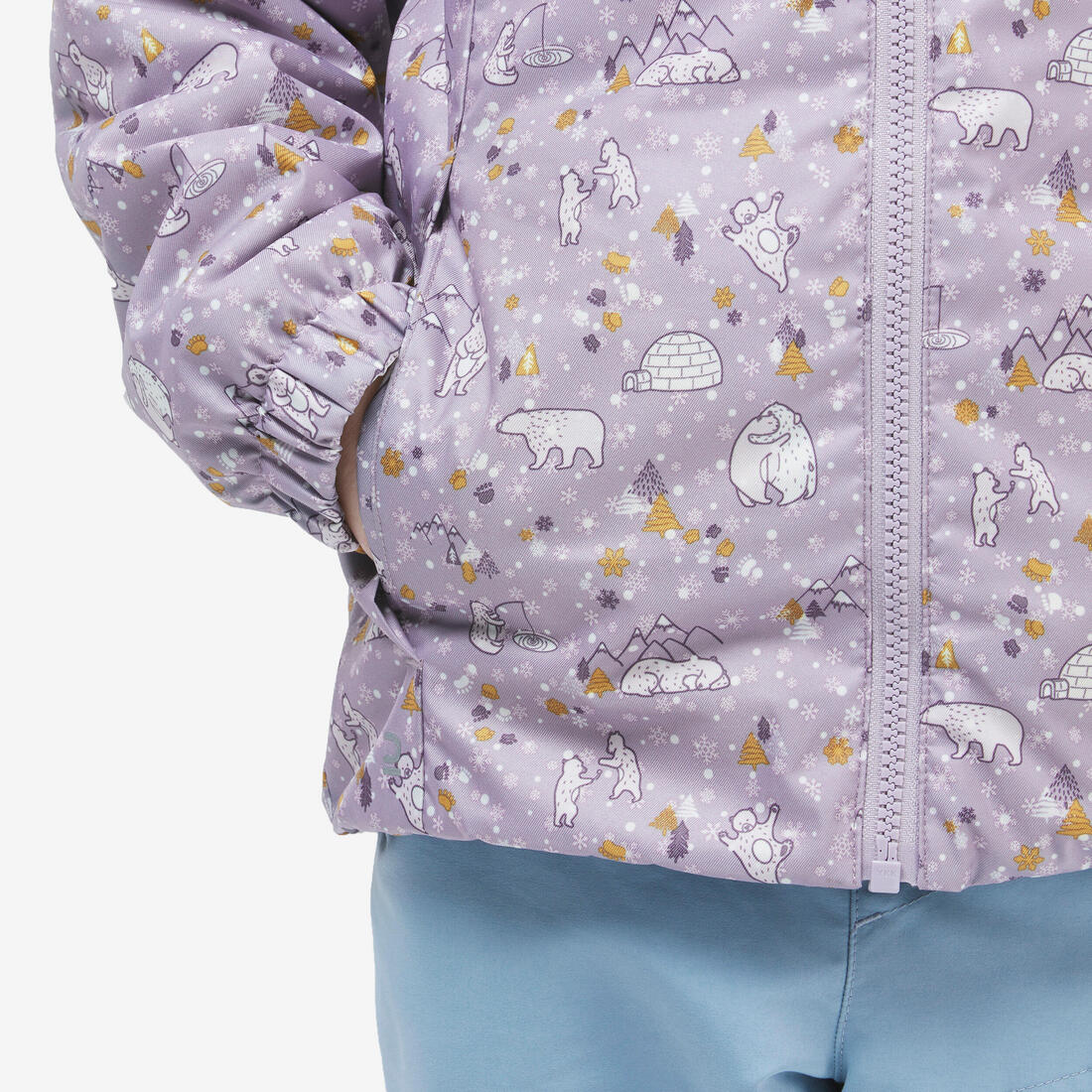 Chamarra impermeable de senderismo para niños 2-6 años SH100 - Image 5