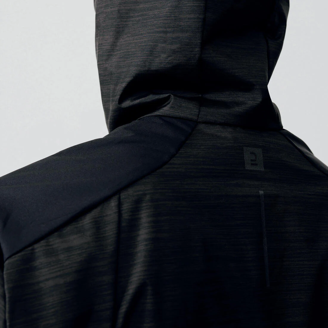 Chamarra ligera de Running para Hombre - Kalenji Run Rain - Negro - Impermeable - Rompevientos - Image 3