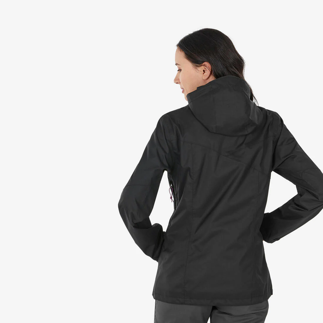 Chamarra ligera impermeable de senderismo en montaña para mujer MH100 - Image 9