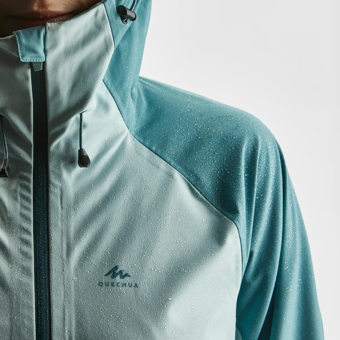 Chamarra ligera impermeable de senderismo montaña - MH500 - Mujer - Image 10