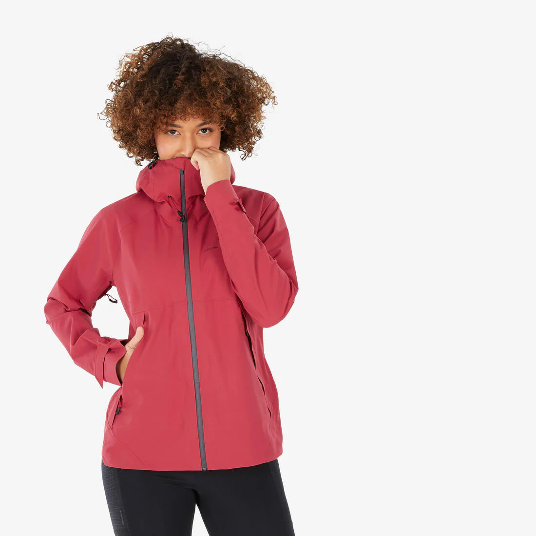 Chamarra ligera impermeable de senderismo montaña - MH500 - Mujer - Image 11