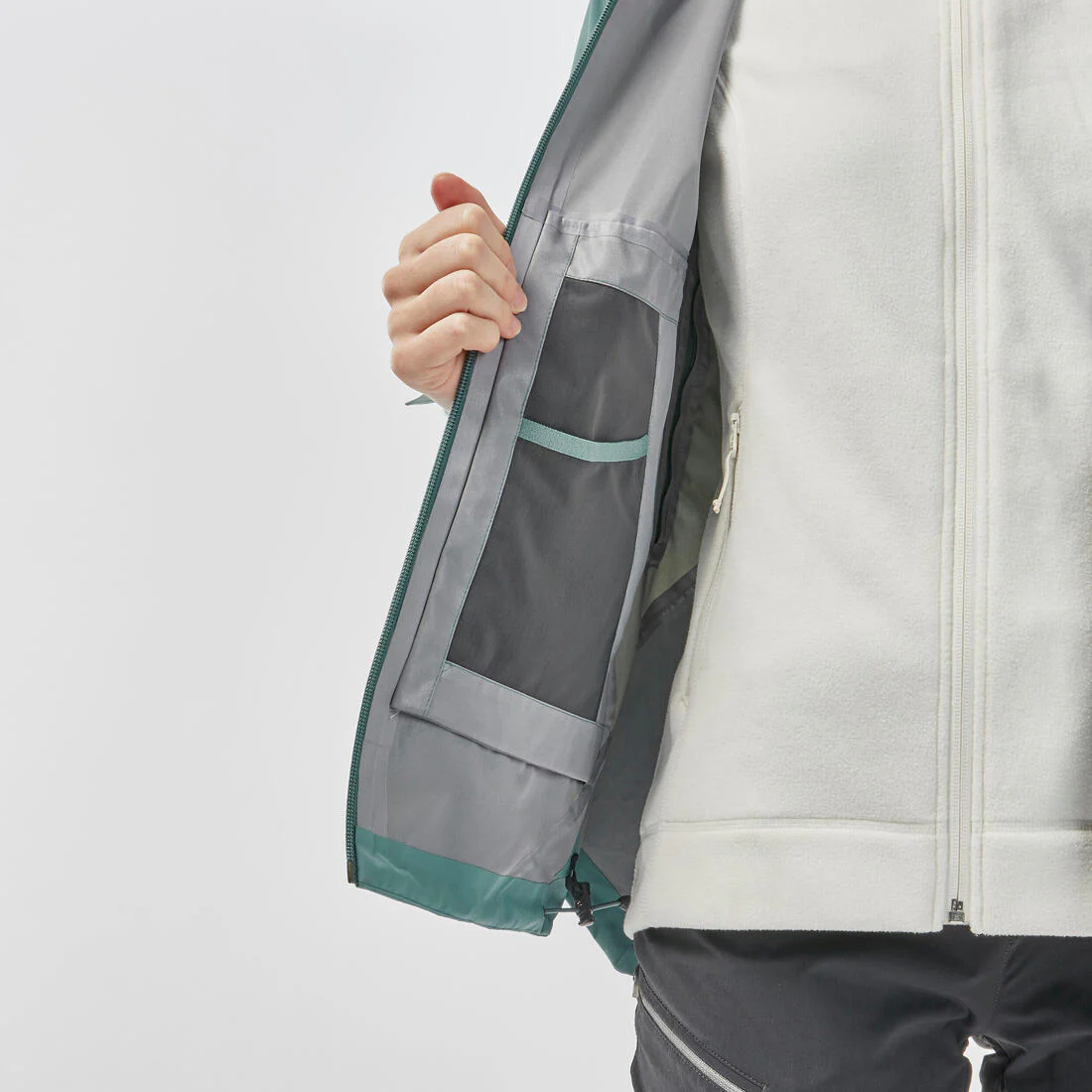 Chamarra ligera impermeable de senderismo montaña - MH500 - Mujer - Image 23