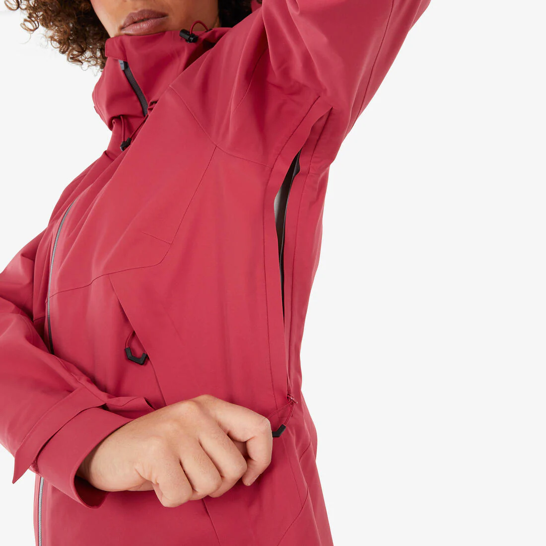 Chamarra ligera impermeable de senderismo montaña - MH500 - Mujer - Image 24