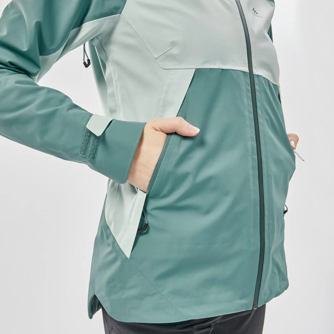Chamarra ligera impermeable de senderismo montaña - MH500 - Mujer - Image 26