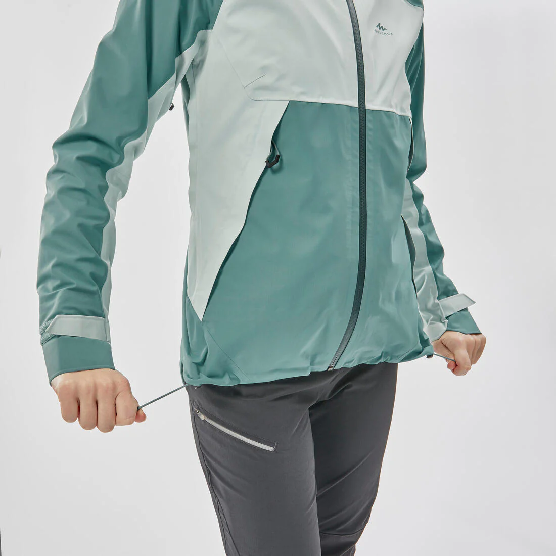 Chamarra ligera impermeable de senderismo montaña - MH500 - Mujer - Image 34