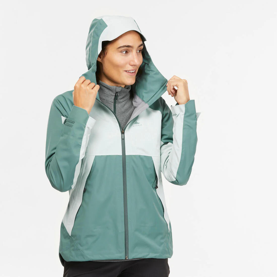 Chamarra ligera impermeable de senderismo montaña - MH500 - Mujer - Image 52