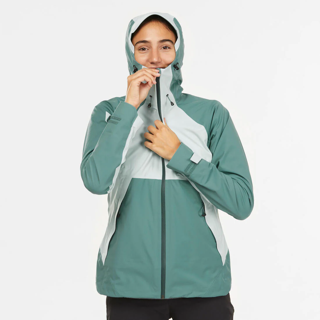 Chamarra ligera impermeable de senderismo montaña - MH500 - Mujer - Image 56