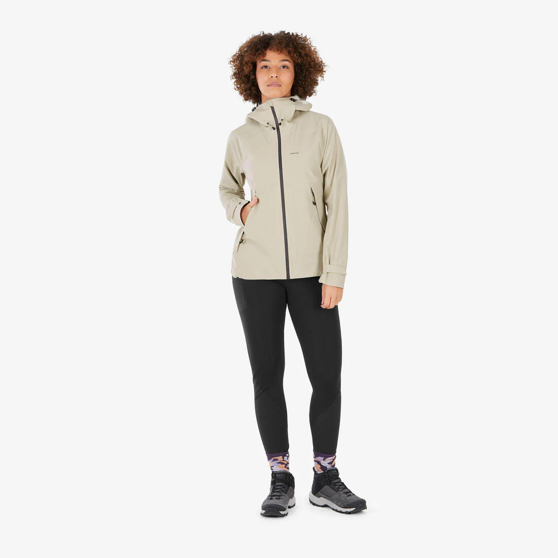 Chamarra ligera impermeable de senderismo montaña - MH500 - Mujer - Image 6