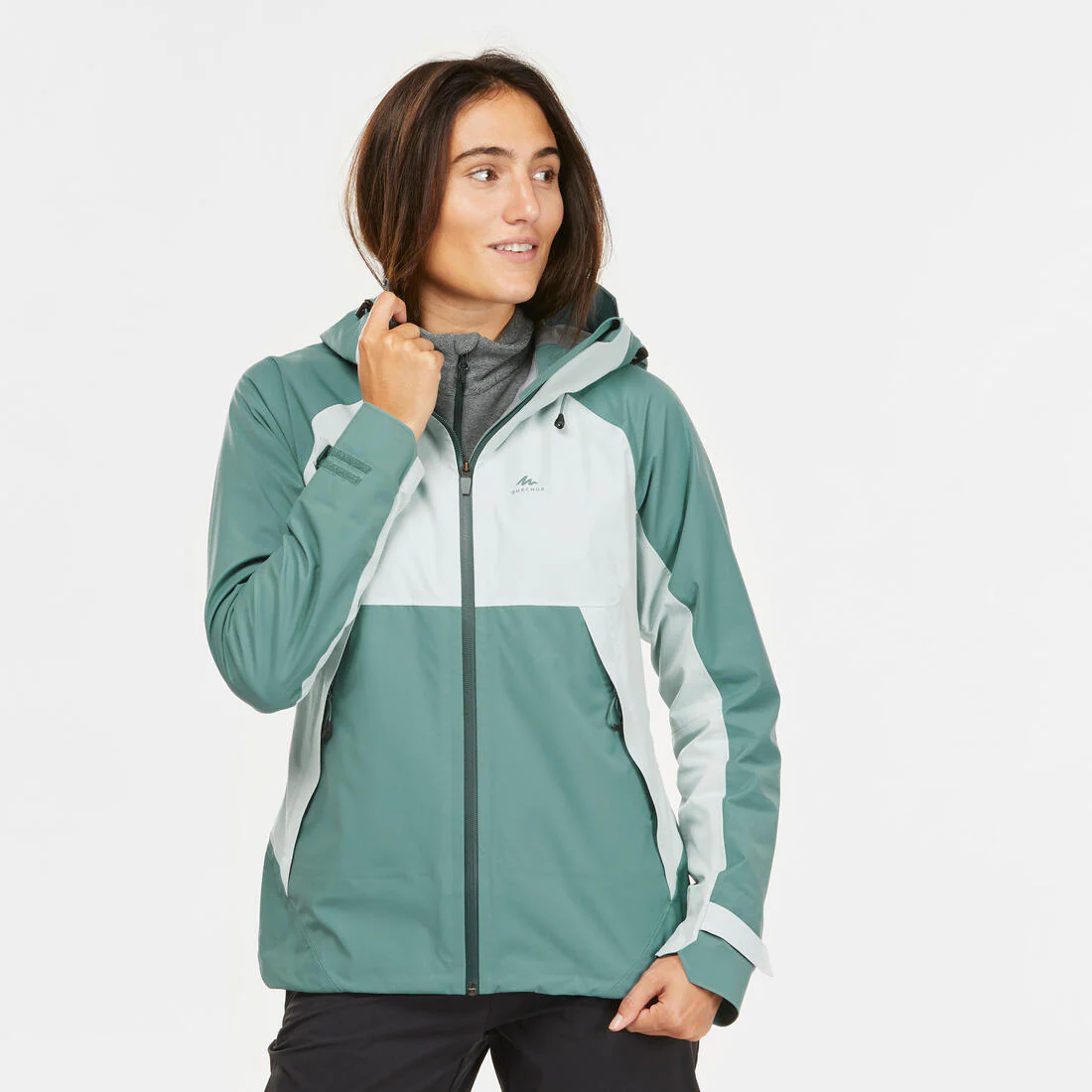 Chamarra ligera impermeable de senderismo montaña - MH500 - Mujer - Image 64