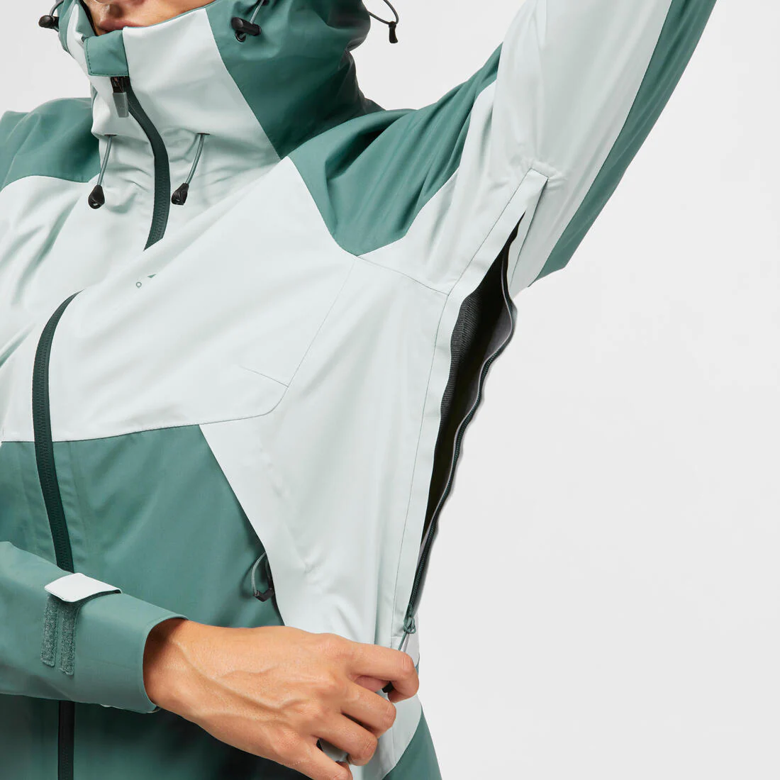 Chamarra ligera impermeable de senderismo montaña - MH500 - Mujer - Image 70