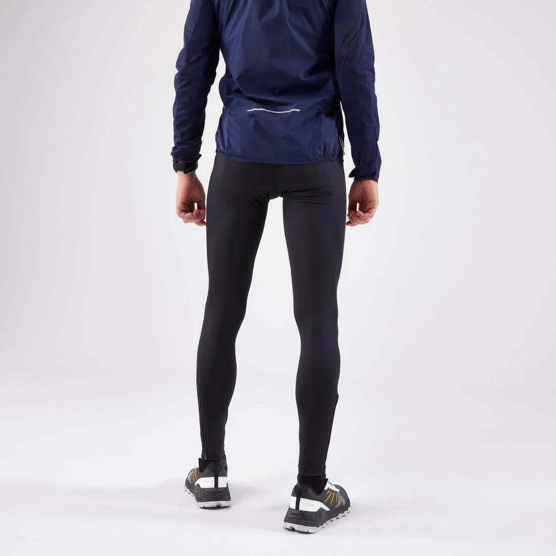 Chamarra rompevientos de running y trail running azul para hombre Kiprun Run 900 - Image 3