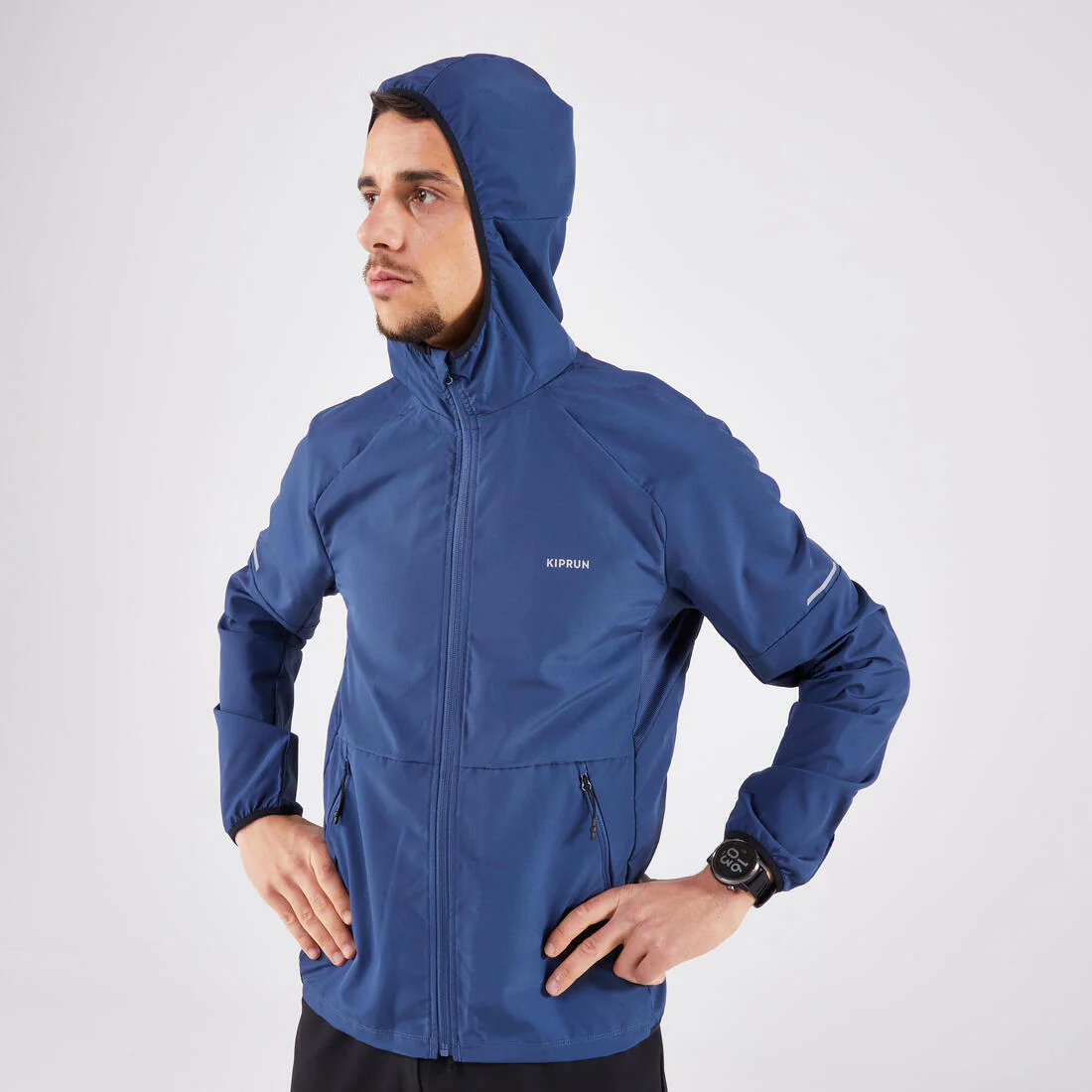 Chamarra rompevientos de running y trail running Hombre - KIPRUN Run 100 - Image 6
