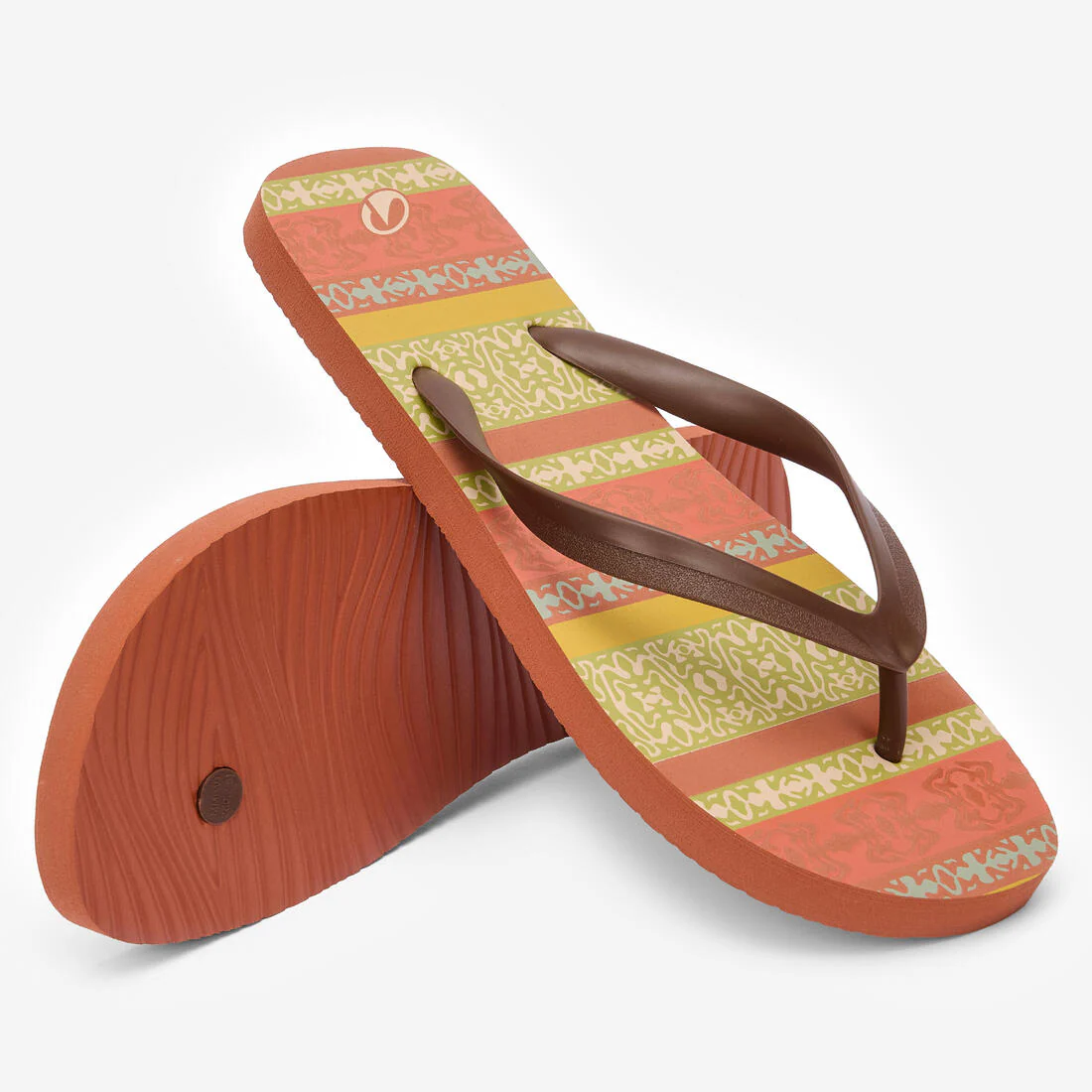 Chanclas de surf negras para hombre 120 Flo - Image 12