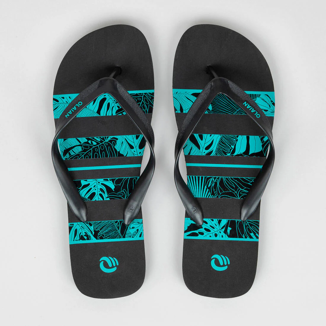 Chanclas de surf negras para hombre 120 Flo - Image 8
