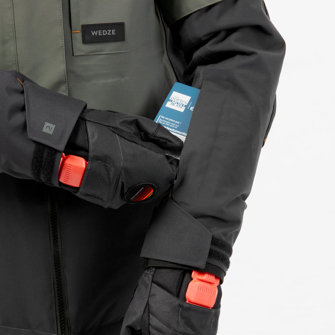 Chaqueta de Nieve Snowboard y Ski Niños - Dreamscape SNB 500 Impermeable Caqui - Image 18