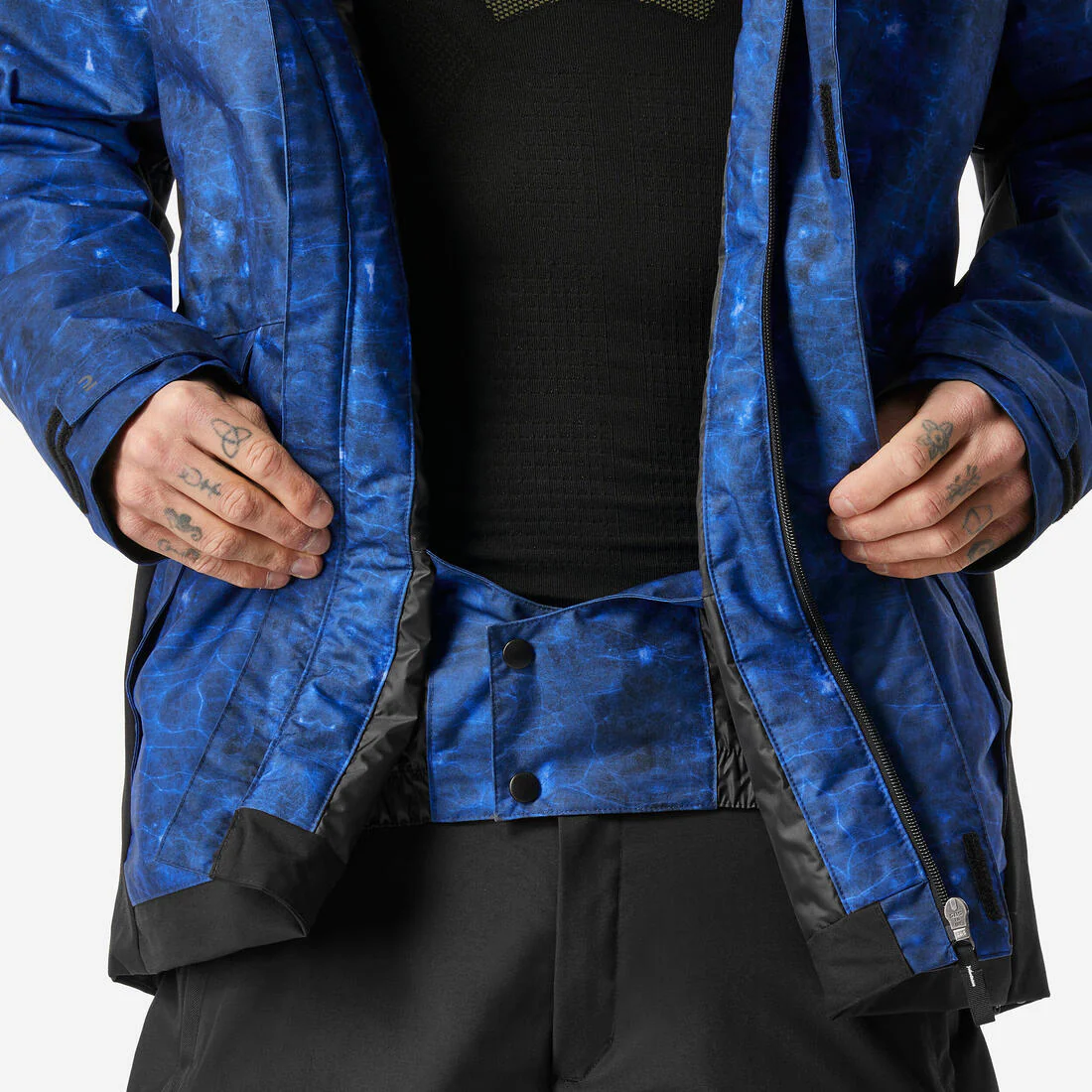 CHAQUETA IMPERMEABLE NIEVE HOMBRE SKI AZUL - 500 - Image 14