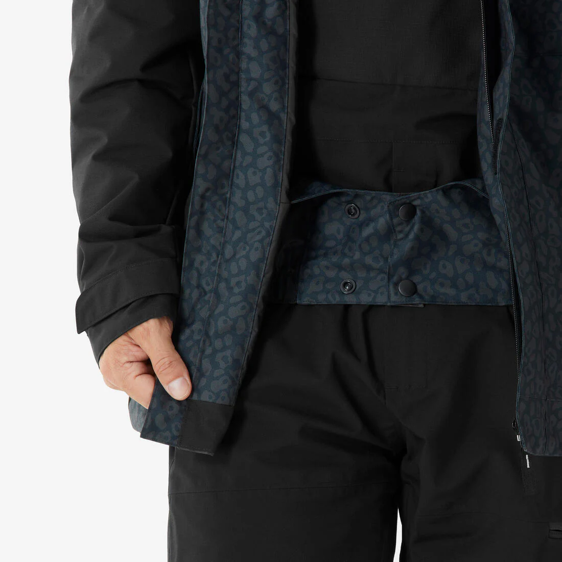 CHAQUETA IMPERMEABLE NIEVE HOMBRE SKI AZUL - 500 - Image 16