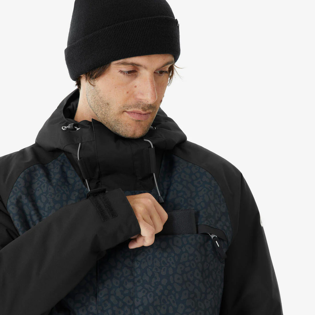 CHAQUETA IMPERMEABLE NIEVE HOMBRE SKI AZUL - 500 - Image 19