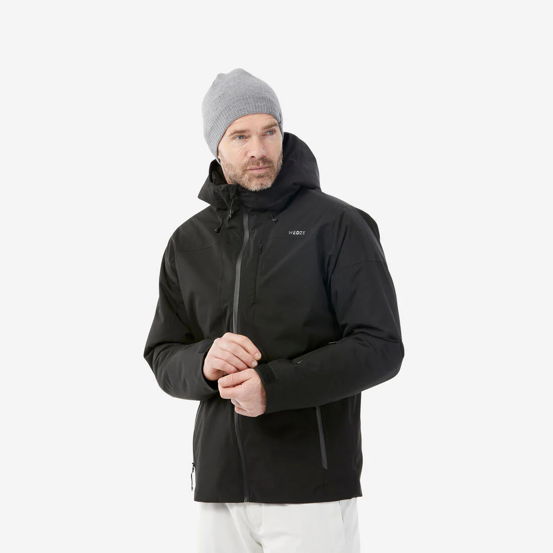 Chaqueta de Nieve Ski y Snowboard Hombre - Wedze 500 Impermeable Negra