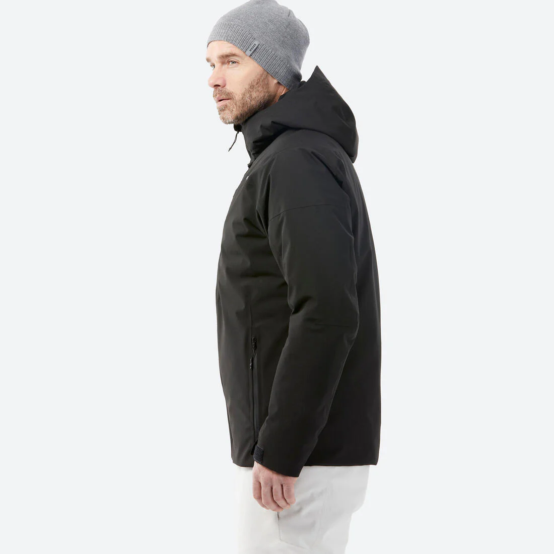 Chaqueta de Nieve Ski y Snowboard Hombre - Wedze 500 Impermeable Negra - Image 2