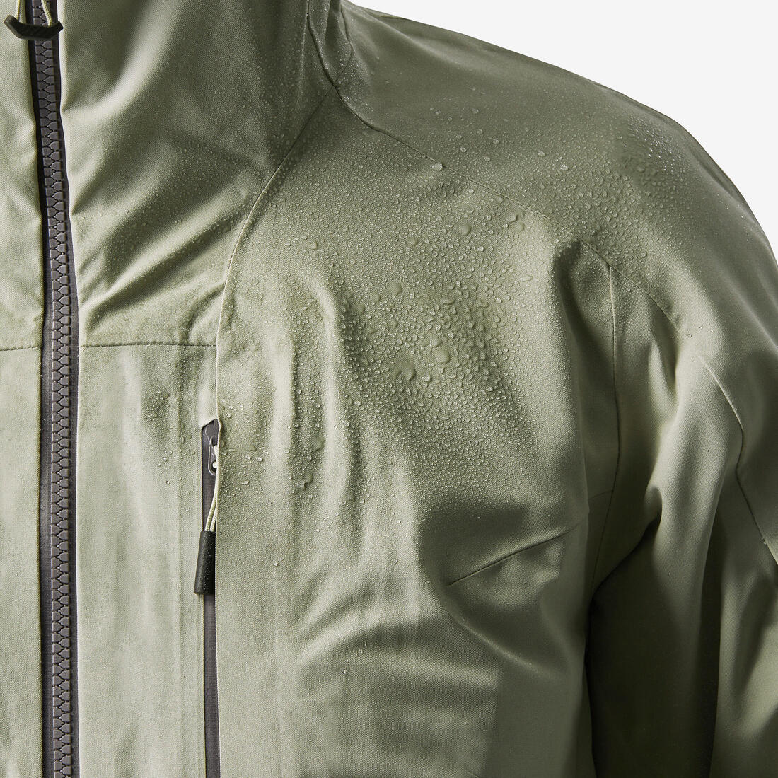 Chaqueta de Nieve Ski y Snowboard Mujer - Wedze FR 100 Impermeable Caqui - Image 6