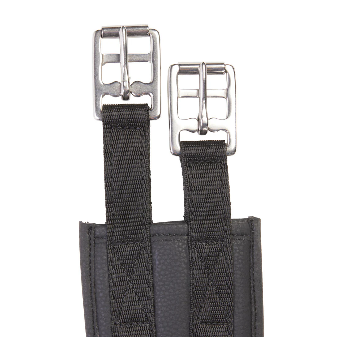 Cincha de equitación negro sintético para caballo/poni 100 - Image 4
