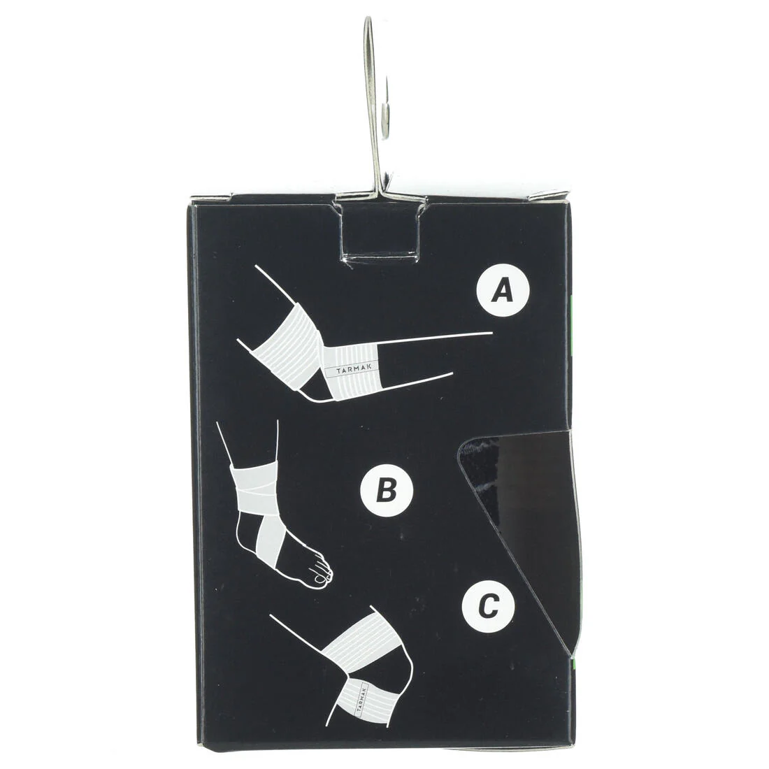 Cinta de sujeción reutilizable 8 cm x 1,2 m negra - Image 6