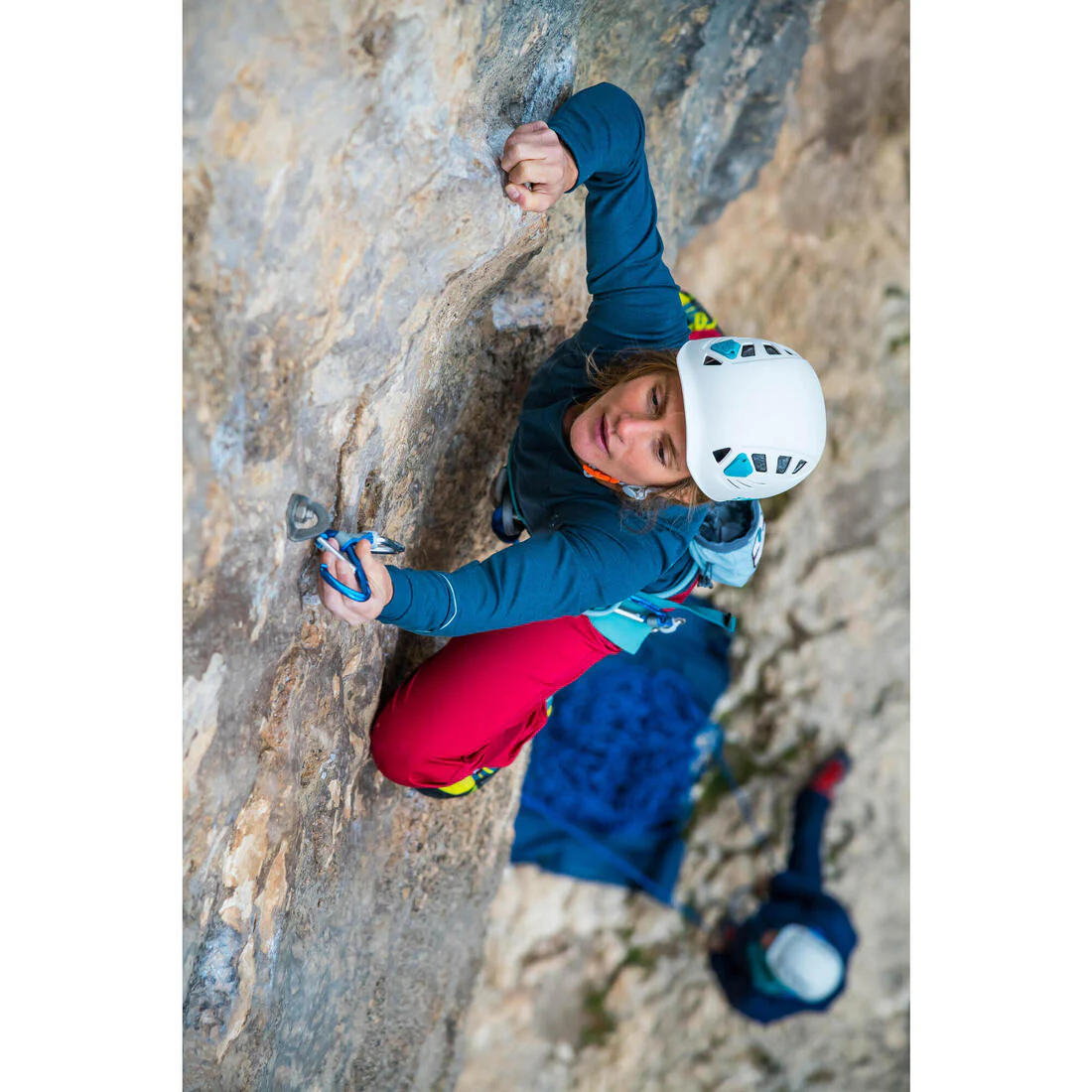 CINTA ESCALADA Y ALPINISMO - KLIMB M 17 CM GRIS - Image 10