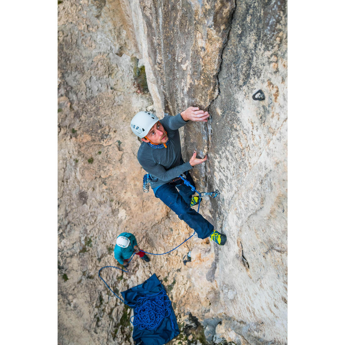 CINTA ESCALADA Y ALPINISMO - KLIMB M 17 CM GRIS - Image 12
