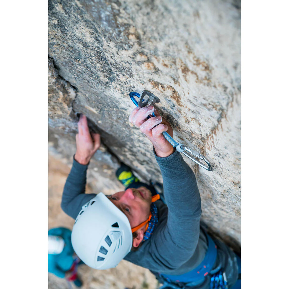 CINTA ESCALADA Y ALPINISMO - KLIMB M 17 CM GRIS - Image 14