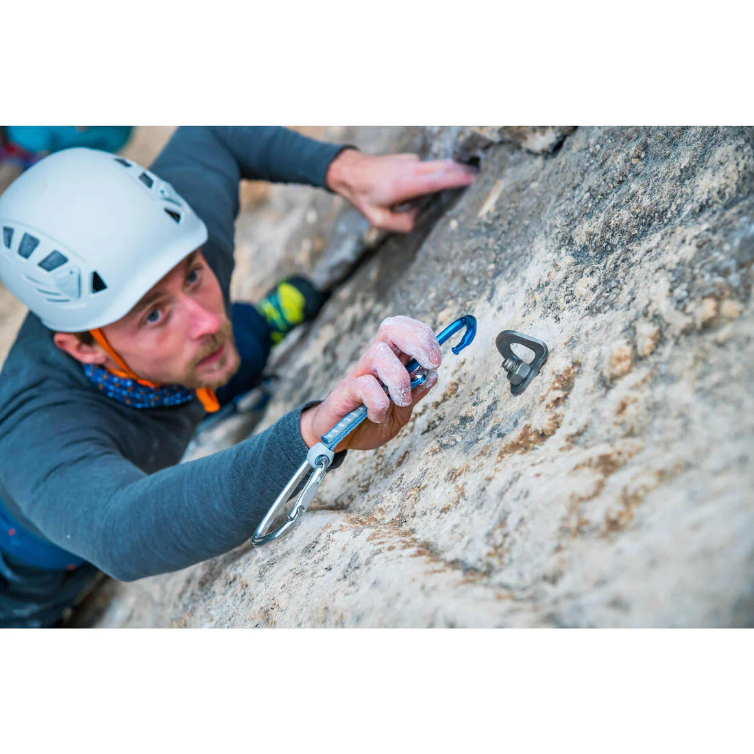 CINTA ESCALADA Y ALPINISMO - KLIMB M 17 CM GRIS - Image 8