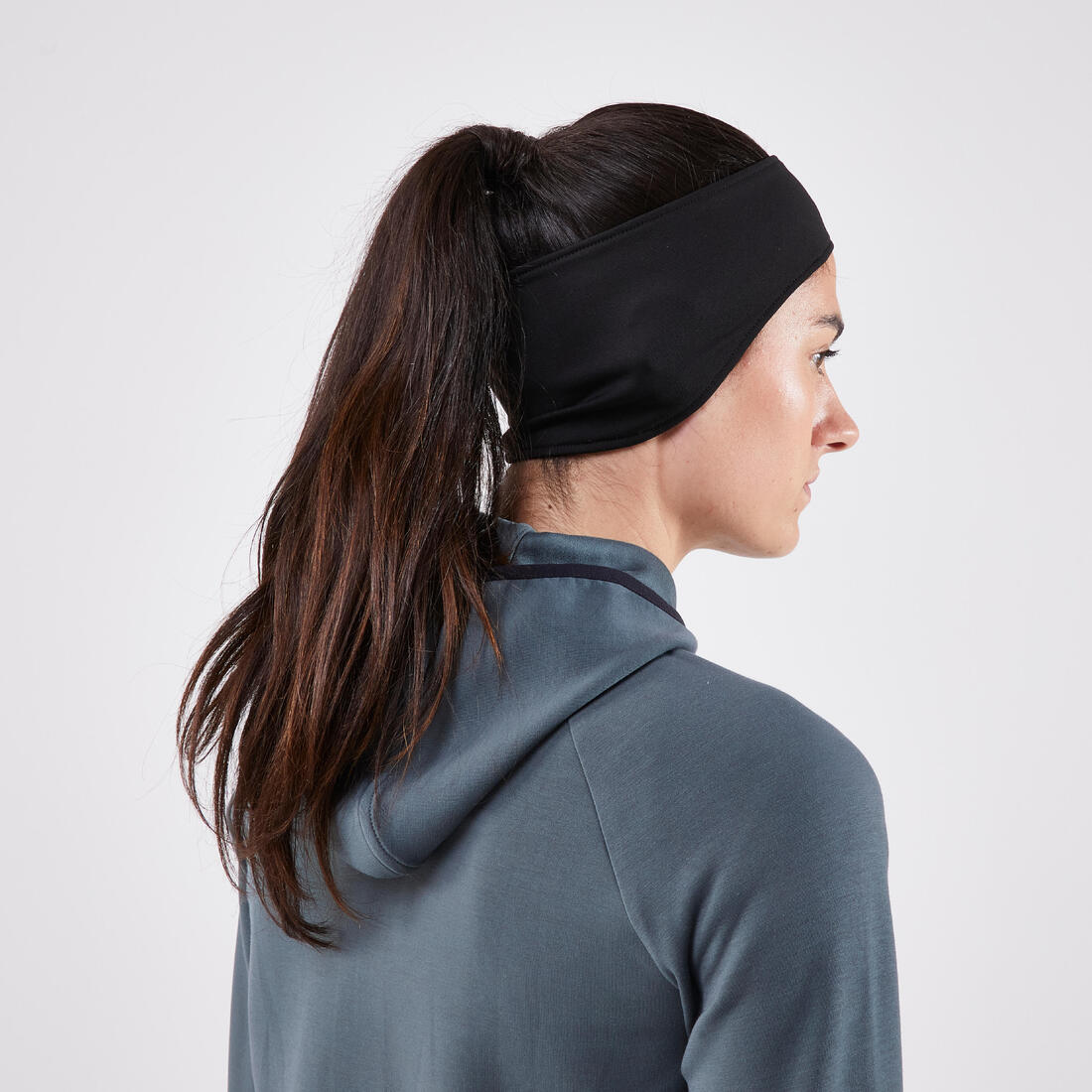 Cinta running cálida Hombre Mujer - KIPRUN Warm negro - Image 6