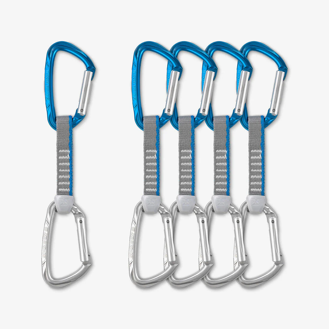 Cintas de alpinismo y escalada de 11 cm Klimb paquete de 5
