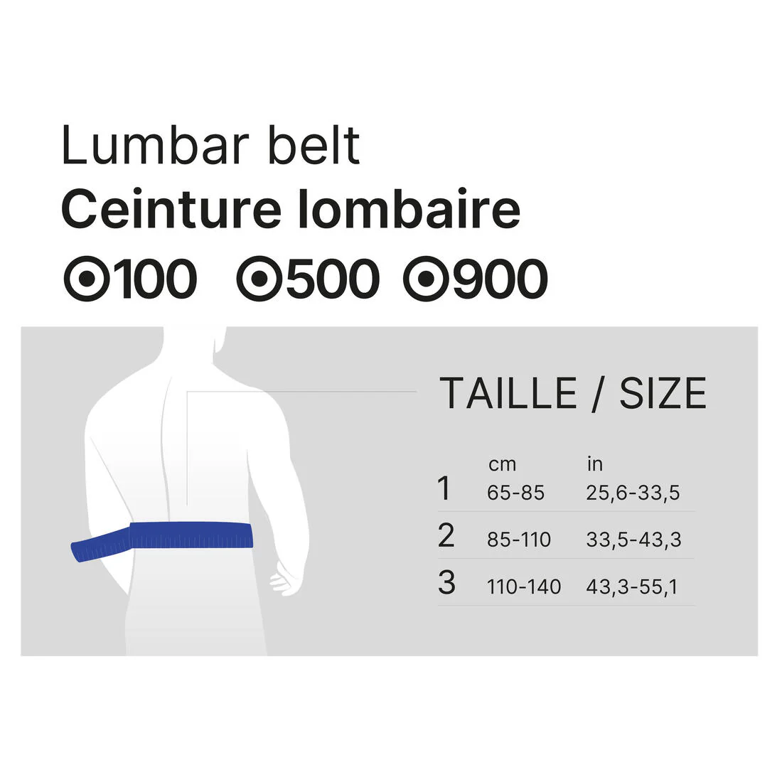 Cinturón de sujeción lumbar con correas ajustables nivel 4 - Image 2