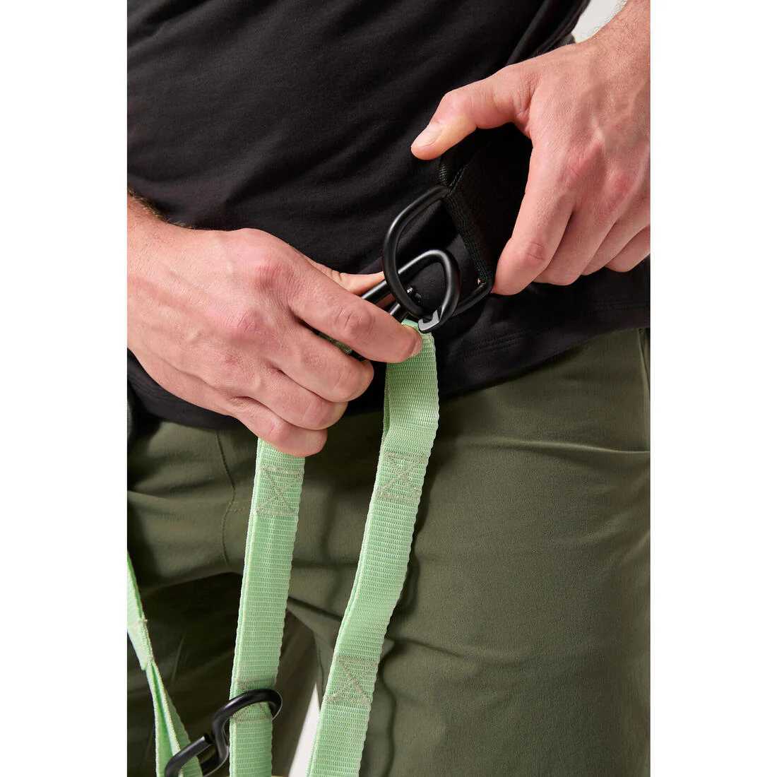 Cinturón lastrado de musculación con correas con peso máx. de 200 kg - Image 4