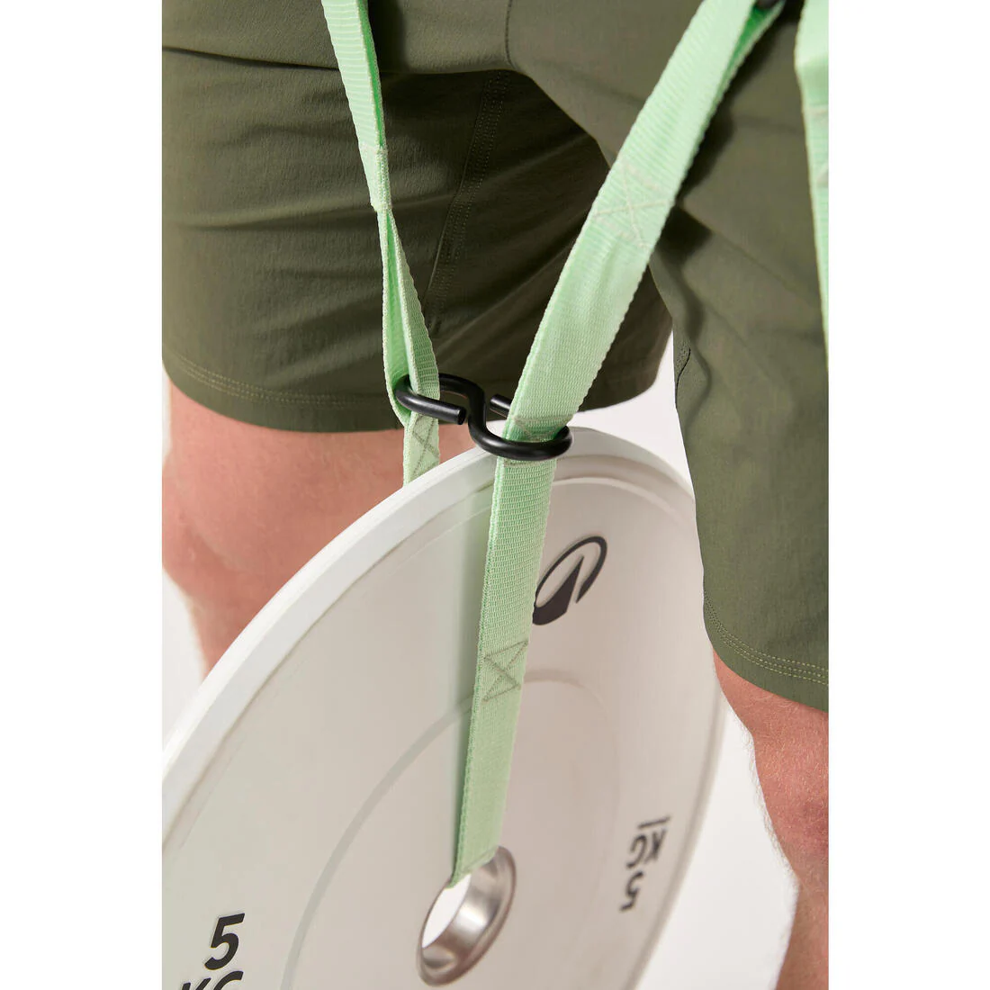 Cinturón lastrado de musculación con correas con peso máx. de 200 kg - Image 6