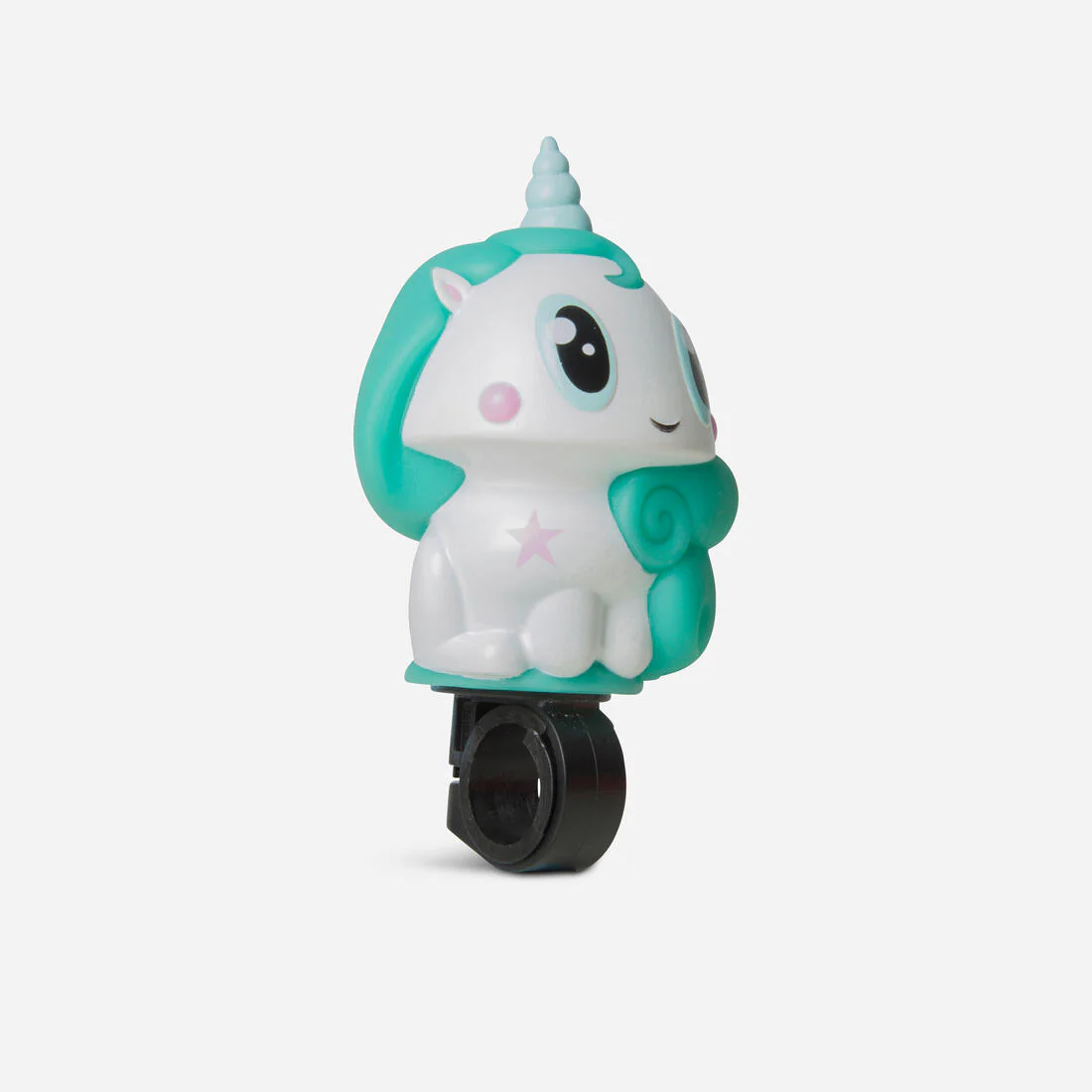 Claxon de bicicleta blanco unicornio para niños