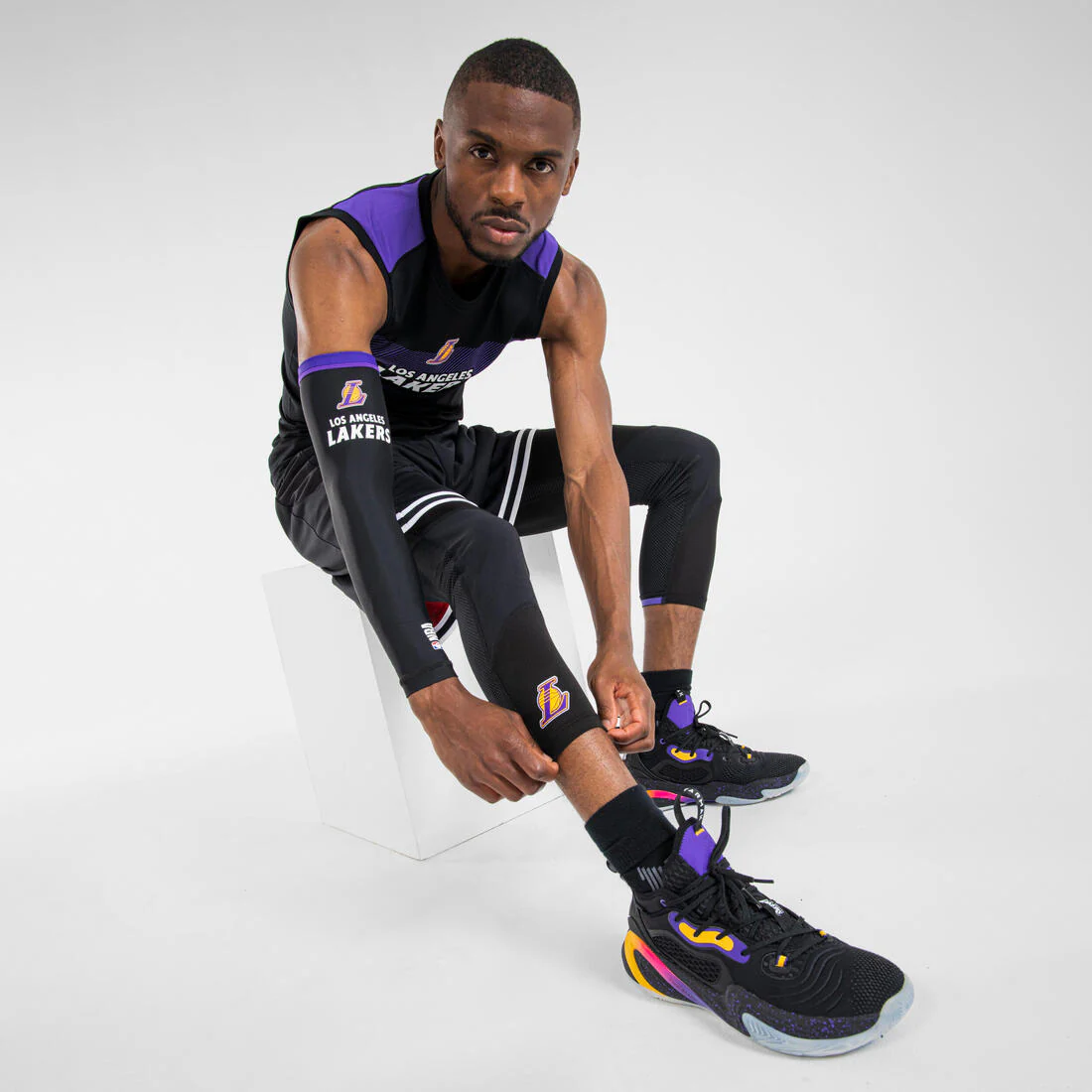 Codera de básquetbol NBA Adulto Los Angeles Lakers Adulto - E500 - Image 6