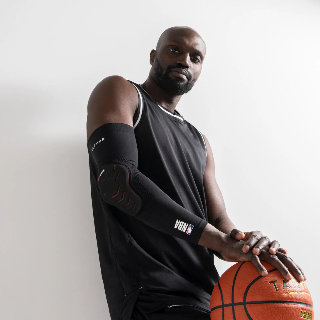 Codera de protección de básquetbol NBA Dualshock adulto - EP500 negro - Image 9