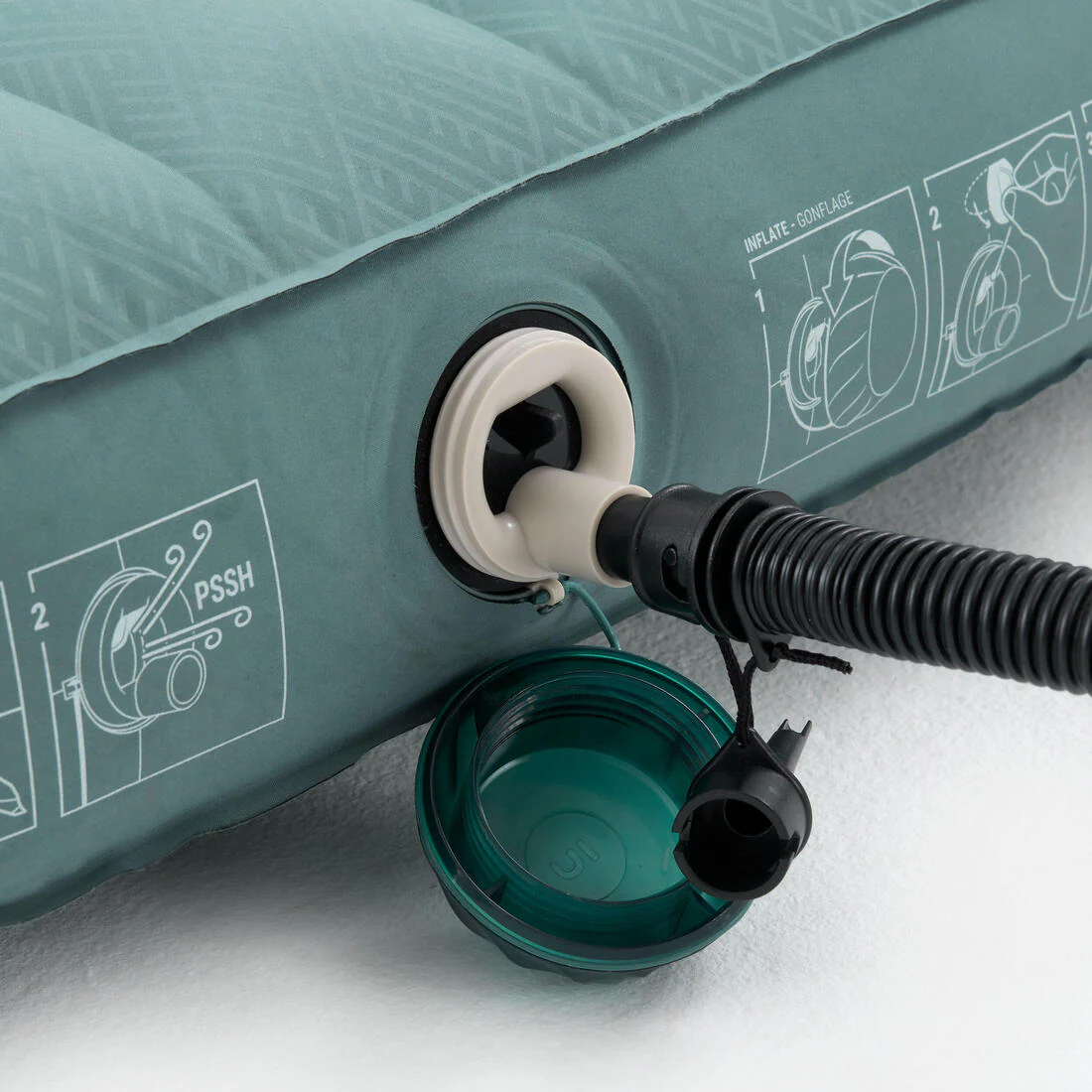 Colchón inflable de camping de 140 cm para dos personas Air Seconds Comfort - Image 6