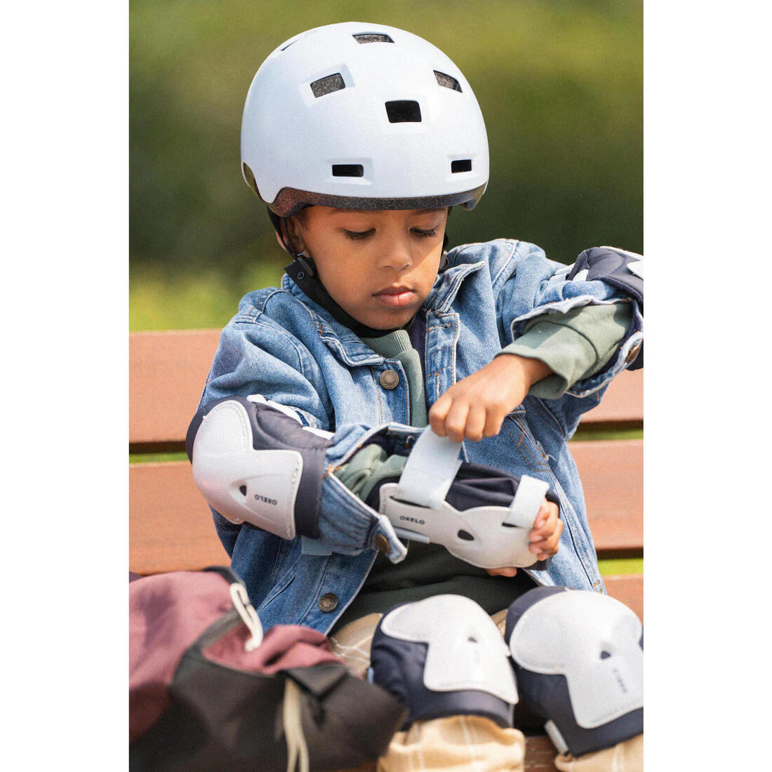 Conjunto 3x2 protecciones roller patinete skate niños PLAY - Image 48