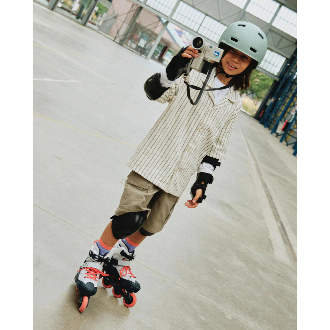 Conjunto 3x2 protecciones roller patinete skate niños PLAY - Image 66