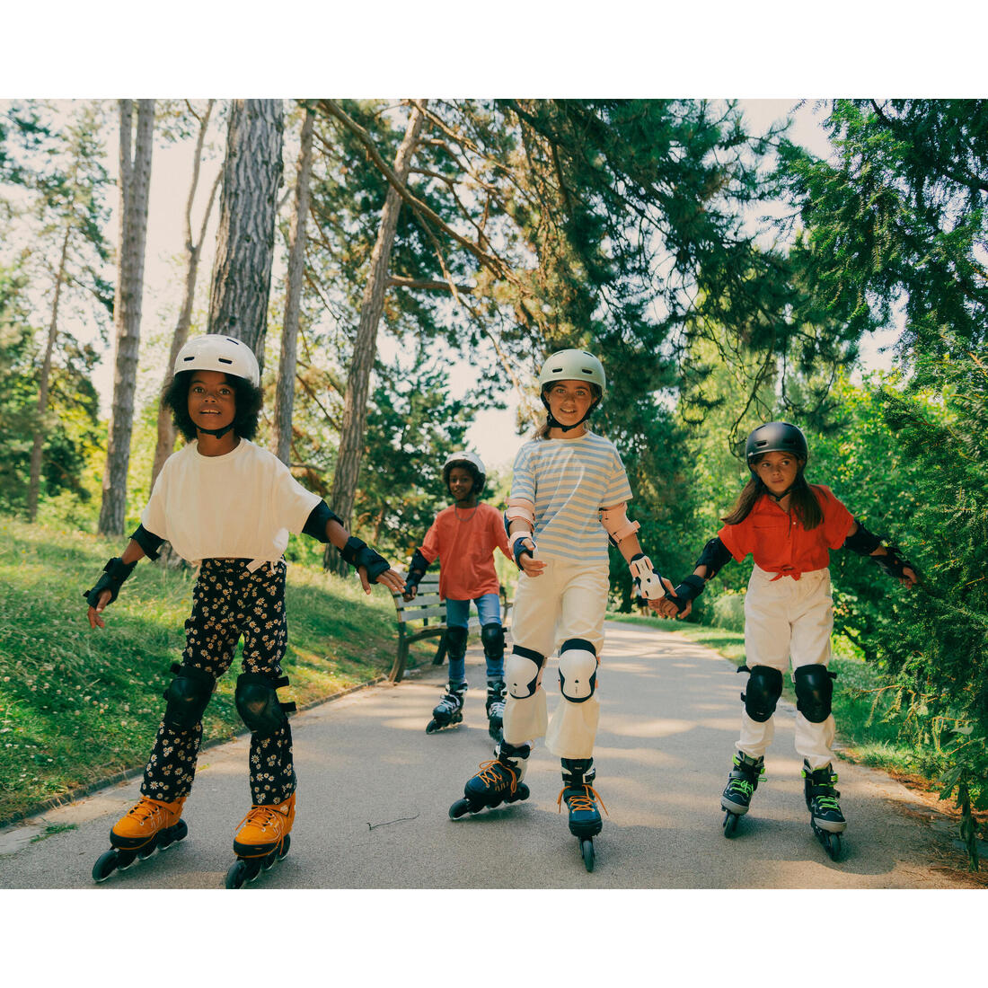 Conjunto 3x2 protecciones roller patinete skate niños PLAY - Image 72