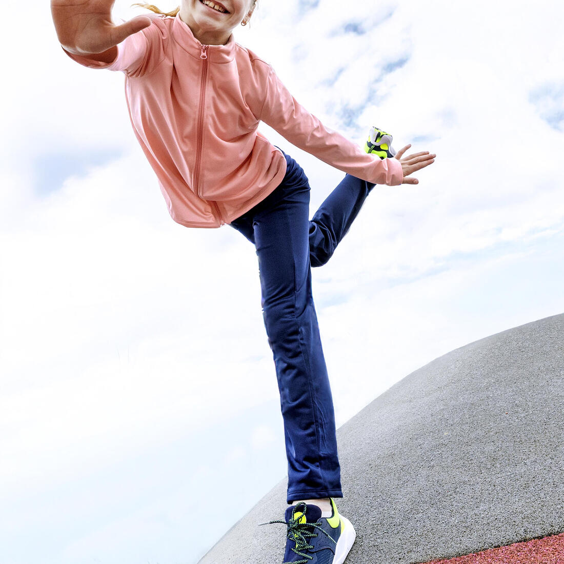 Conjunto deportivo Gym'y Niños Rosa Pantalón Azul Marino Sintético Transpirable - Image 6