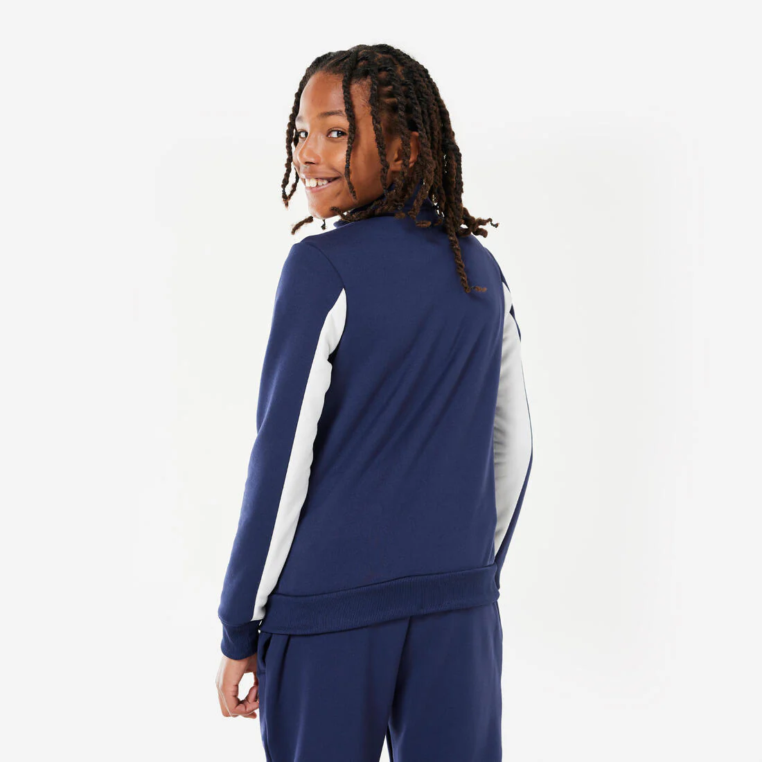 Conjunto deportivo transpirable rojo con unisex para niños - Image 7